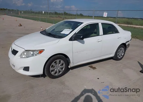 2009 Toyota Corolla from USA, damaged, VIN JTDBL40E799023254